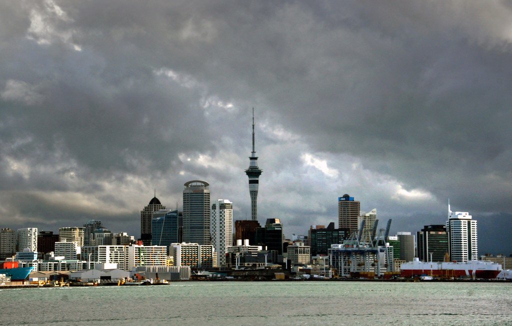 auckland gloomy sky