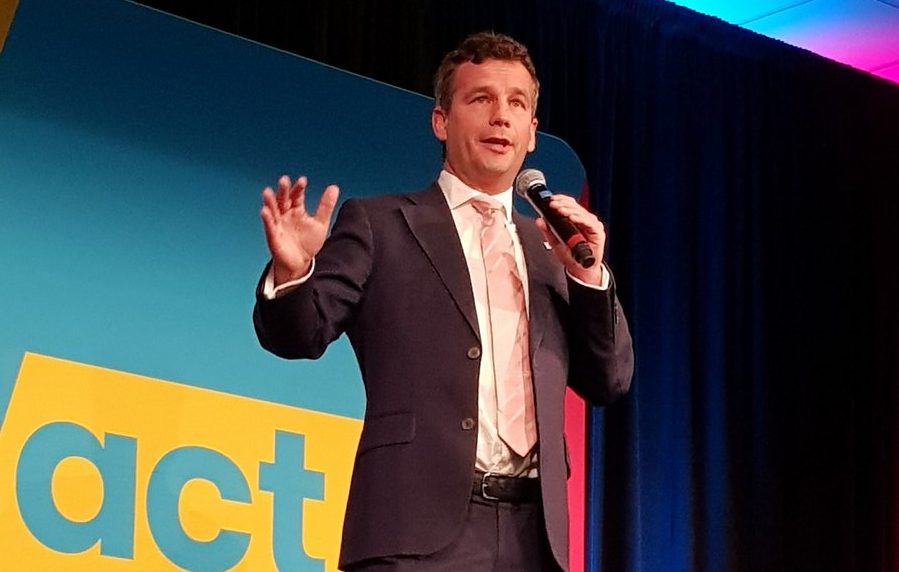 david seymour at the palmerston north conference & function centre