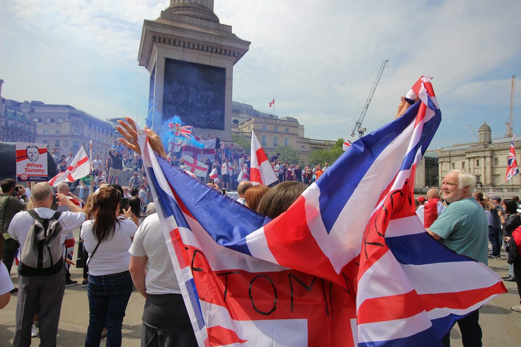 thousands march in london against migration policies
