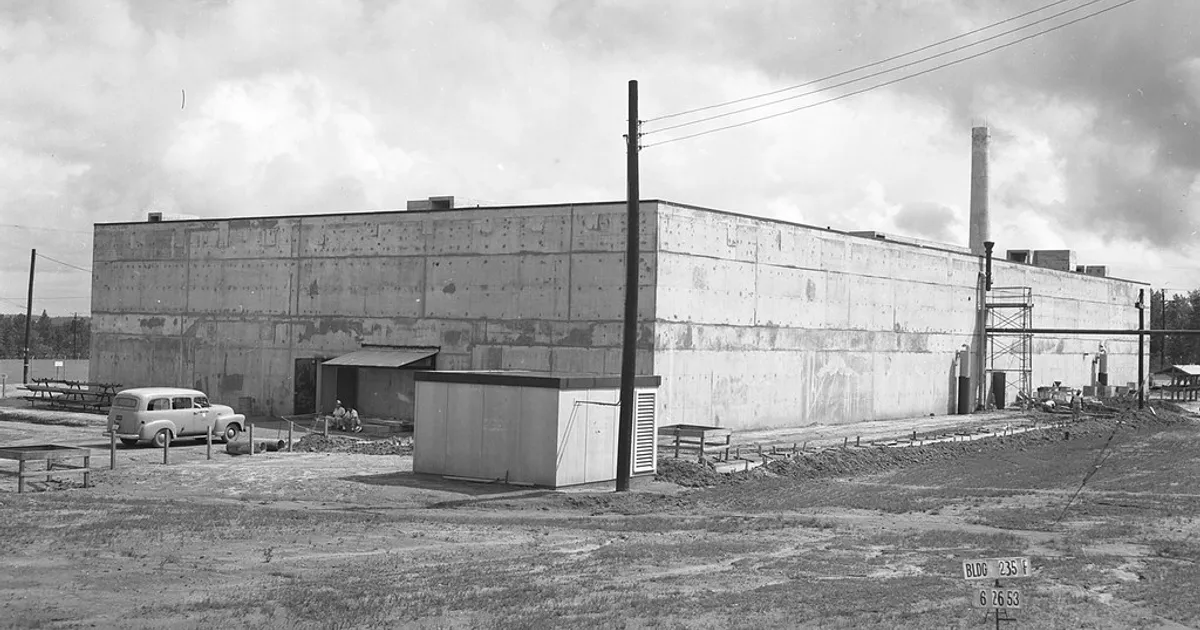 Construction of Building 235-F at SRS